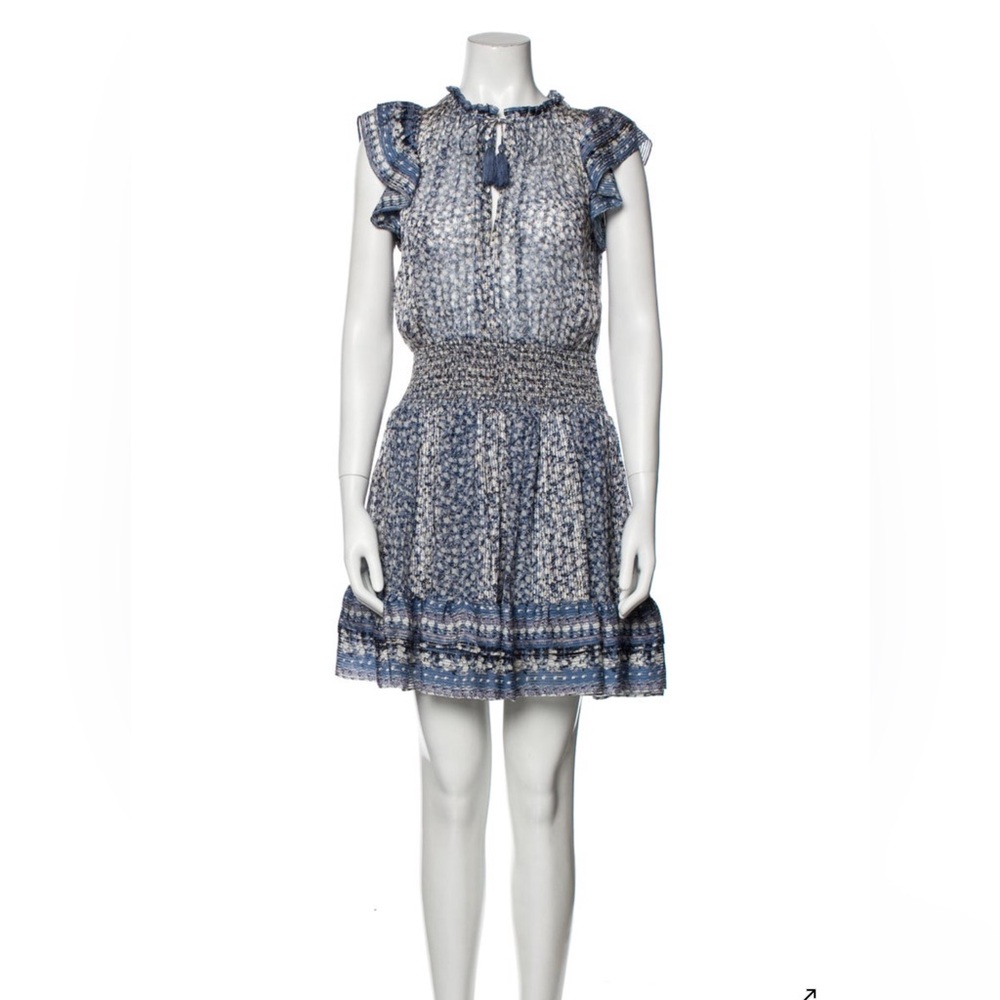 Ulla Johnson Blue Silk A-line dress